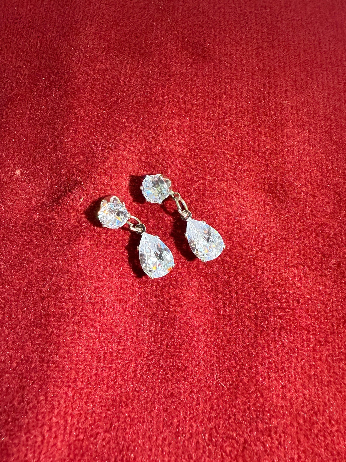 Zirconia Earrings (2 Pair)