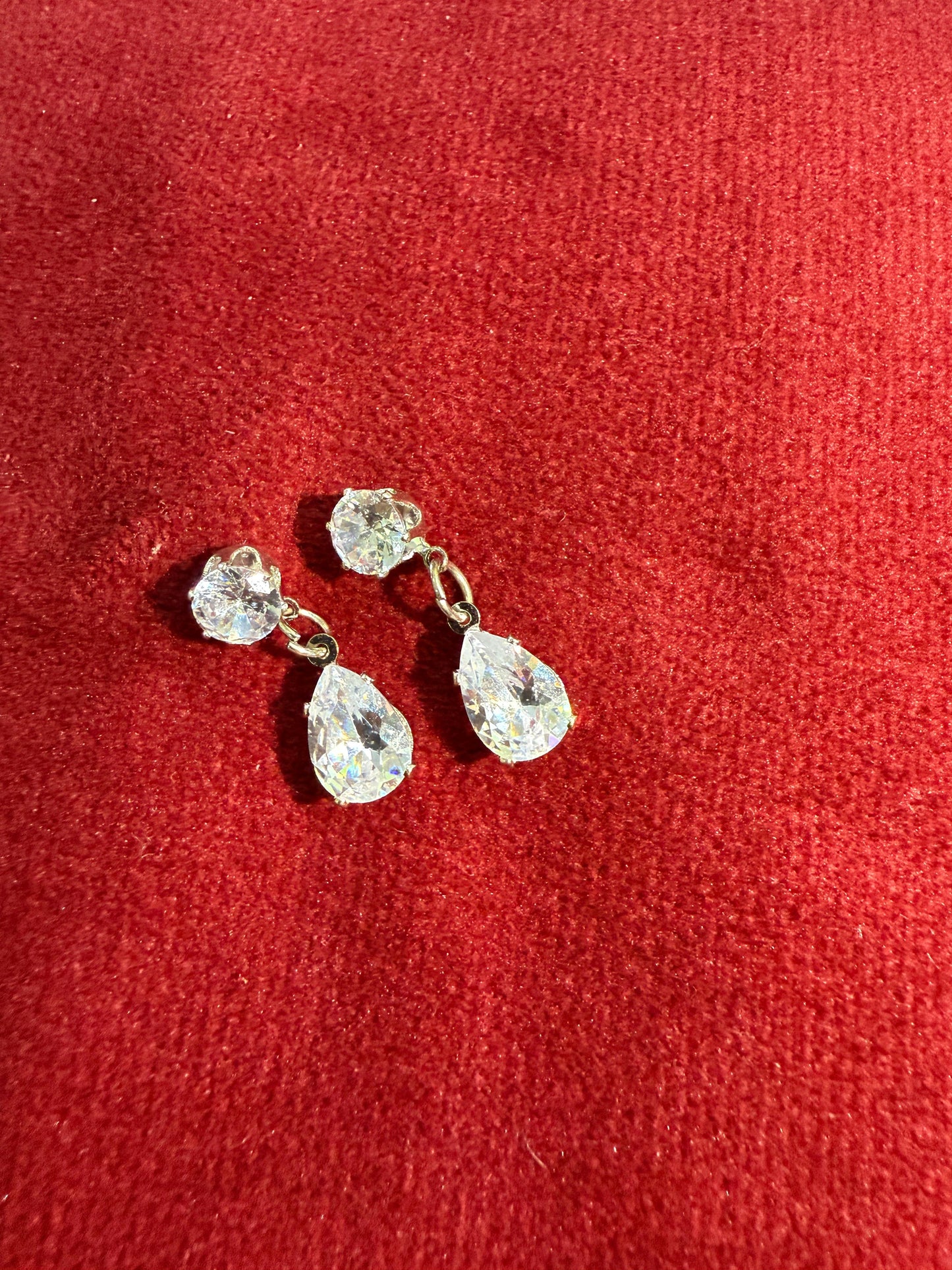 Zirconia Earrings (2 Pair)