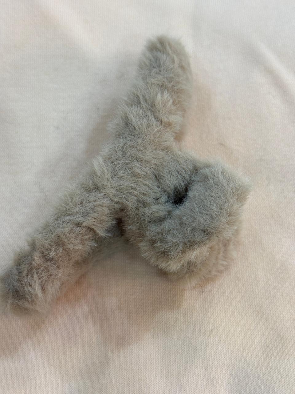 Fur Hair Clip