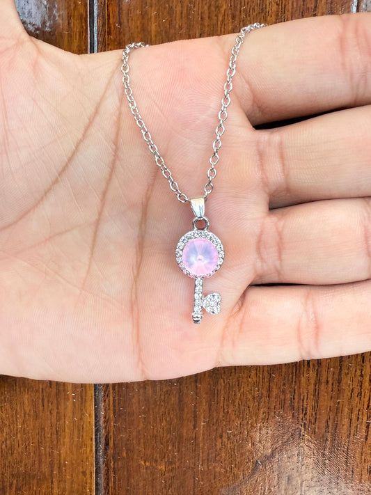 Key Crystal Pendant